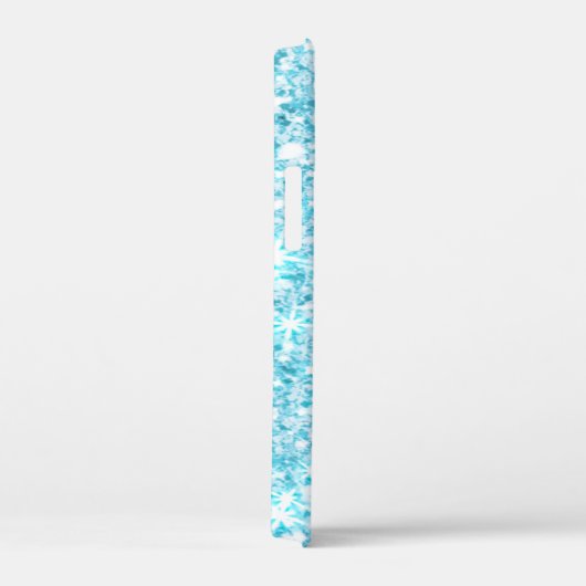 Blauw Luxe Moderne gradiënt galaxy glitter ster Case-Mate iPhone Case (Achterkant / Rechts)