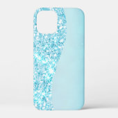 Blauw Luxe Moderne gradiënt galaxy glitter ster Case-Mate iPhone Case (Achterkant)