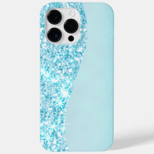 Blauw Luxe Moderne gradiënt galaxy glitter ster Case-Mate iPhone 14 Pro Max Hoesje