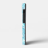 Blauw Luxe Moderne gradiënt galaxy glitter ster Case-Mate iPhone Case (Achterkant / Links)