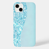 Blauw Luxe Moderne gradiënt galaxy glitter ster Case-Mate iPhone Case (Achterkant)