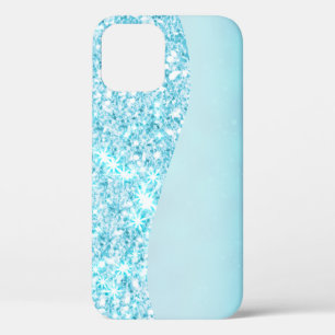Blauw Luxe Moderne gradiënt galaxy glitter ster Case-Mate iPhone Case