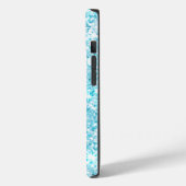 Blauw Luxe Moderne gradiënt galaxy glitter ster Case-Mate iPhone Case (Achterkant / Links)