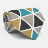 Blauw luxe  stropdas (Opgerold)