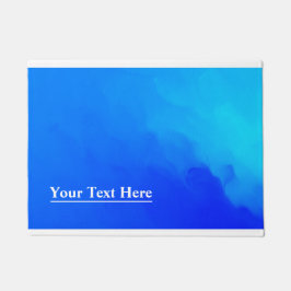 BLAUW MAAK JE EIGEN  DEURMAT