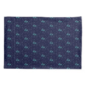 Blauw Maanlicht Herten Kussensloop (Achterkant)