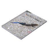 Blauw maatbekernotebook notitieboek (Linkerzijde)