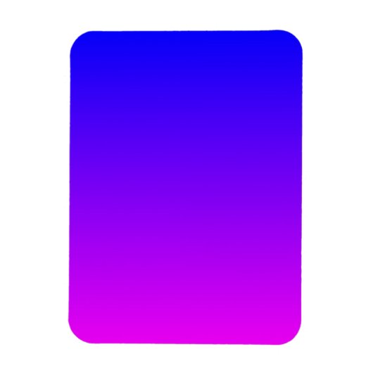 Blauw Magenta Gradiënt Magneet (Verticaal)