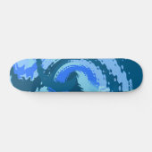Blauw magisch skateboard (Horizontaal)