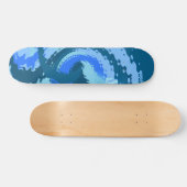 Blauw magisch skateboard (Horizontaal)