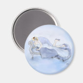 Blauw Magneet (Voorkant / Achterkant)