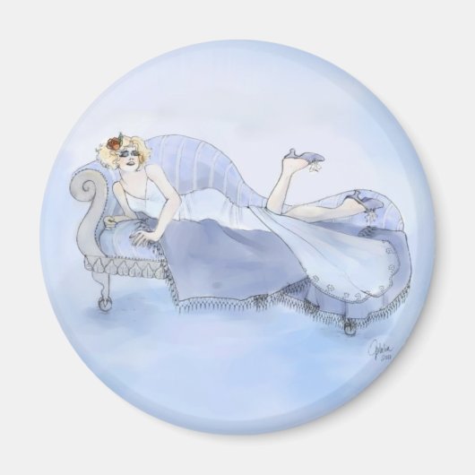 Blauw Magneet (Voorkant)