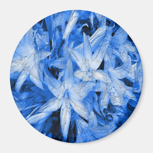 Blauw... Magneet (Voorkant)