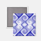 Blauw Magneet (Voorkant / Achterkant)