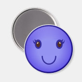 blauw magneet (Voorkant / Achterkant)