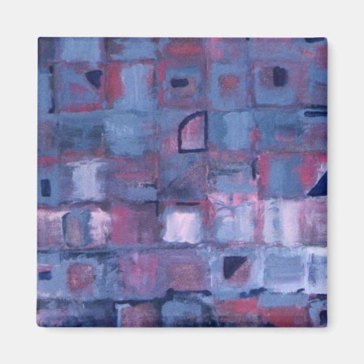 Blauw Magneet (Voorkant)