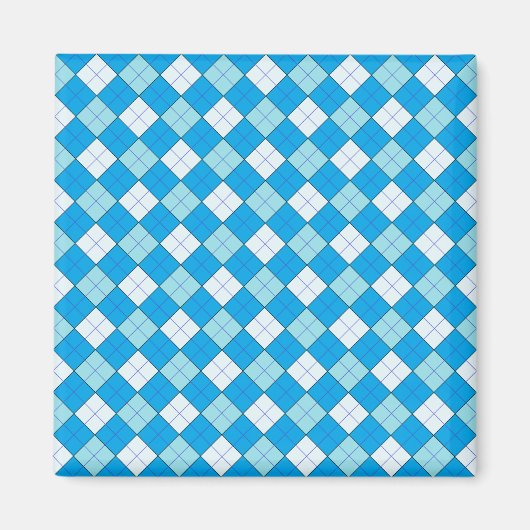 Blauw Magneet (Voorkant)
