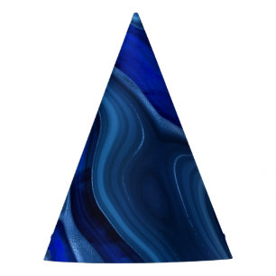 Blauw Malachiet Steen Mineraal Edelsteen Geologie Feesthoedjes