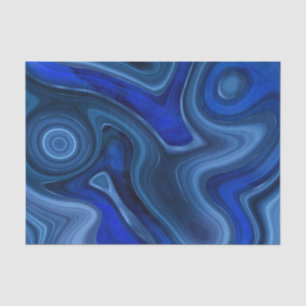Blauw Malachiet Steen Mineraal Edelsteen Geologie Tissuepapier