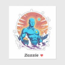 blauw man van het noorden9