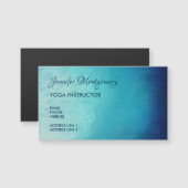 Blauw Mandala Abstract (Voorkant / Achterkant)