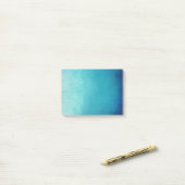 Blauw Mandala Abstract Post-it® Notes (Op bureau)