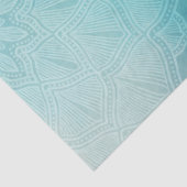  Blauw Mandala Abstract Tissuepapier (Detail)