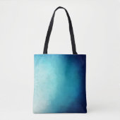 Blauw Mandala Abstract Tote Bag (Voorkant)
