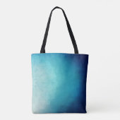  Blauw Mandala Abstract Tote Bag (Achterkant)
