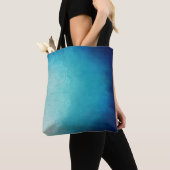  Blauw Mandala Abstract Tote Bag (Dichtbij)