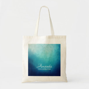  Blauw Mandala Abstract Tote Bag