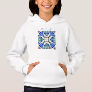 Blauw mandala harten patroon Thunder_Cove