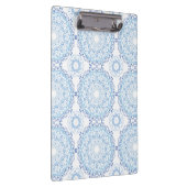 Blauw Mandala Patroon Klembord (Rechts)