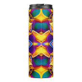 Blauw Mandala Thermokop Thermosbeker (Achterkant)