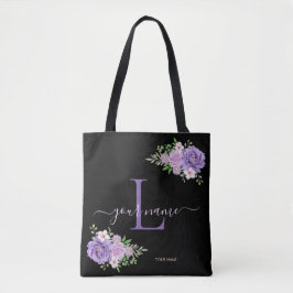 blauw marine roos, Modern Minimalistisch Elegant Tote Bag