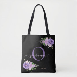 blauw marine roos, Modern Minimalistisch Elegant Tote Bag
