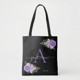 blauw marine roos, Modern Minimalistisch Elegant Tote Bag