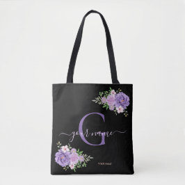 blauw marine roos, Modern Minimalistisch Elegant Tote Bag