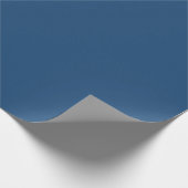 Blauw marinepapier cadeaupapier (Hoek)