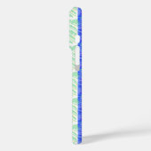 Blauw maritiem thema Case-Mate iPhone case (Achterkant / Links)