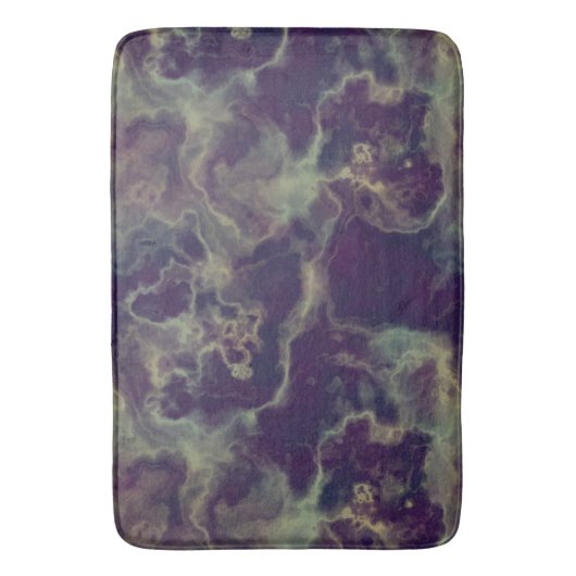 blauw Marmer abstract Badmat (Voorkant Verticaal)