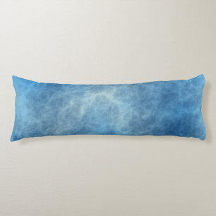 Blauw Marmer Abstract Lichaamskussen