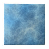 Blauw Marmer Abstract Tegeltje (Voorkant)