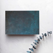 Blauw Marmer Elegant Huwelijk RSVP Kaartje