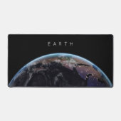 Blauw marmer in Space Planet Earth Desk Mat (Voorkant)