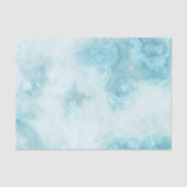 blauw marmer tissuepapier (Voorkant)