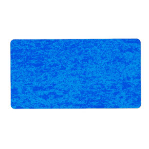 Blauw marmer-verzendlabel etiket