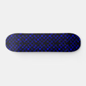 Blauw marmerbord skateboard (Horizontaal)