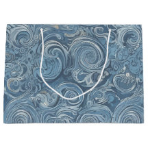 Blauw Marmeren Cadeautas