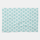 Blauw Marokkaans Pattern Kitchen Towels Theedoek (Horizontaal)